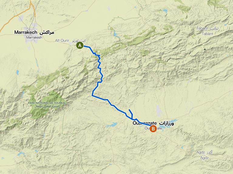 Hoher Atlas | Air Benhaddou – Draa Tal – Zagora und Tizi n‘ Tichka Pass ...